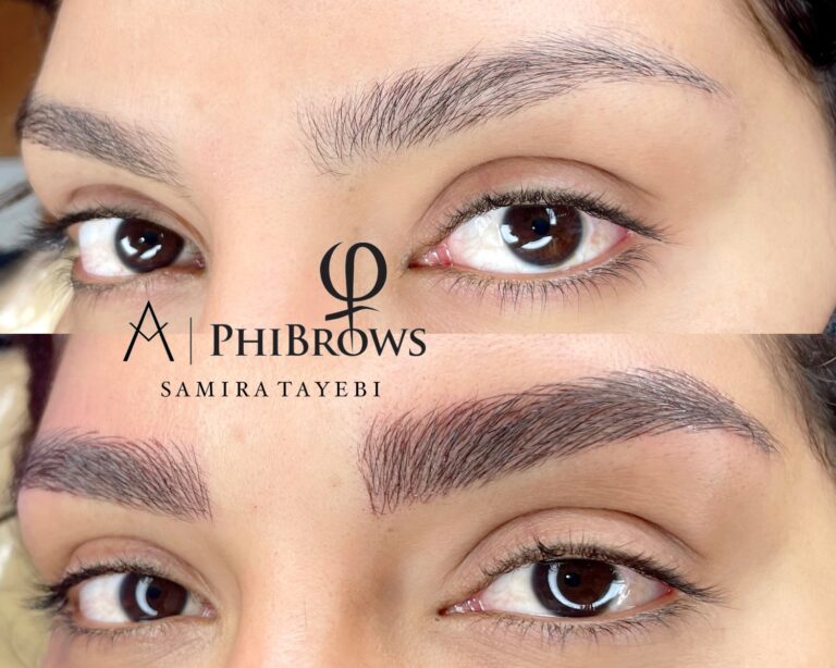 اجرای تخصصی میکروبلیدینگ ابرو با تکنیک اختصاصی لیمیتد توسط سمیرا طیبی در صفاشهر