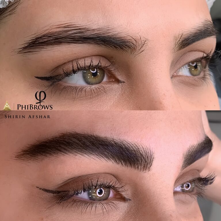 آرایش دائم ابرو با شیرین افشار