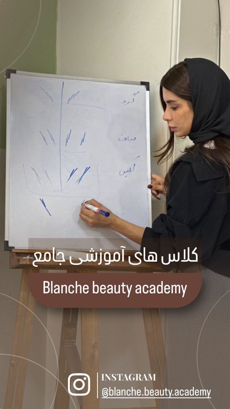 کلاس آموزش تخصصی میکروبلیدینگ و آرایش دائم توسط الهام مهرنوش