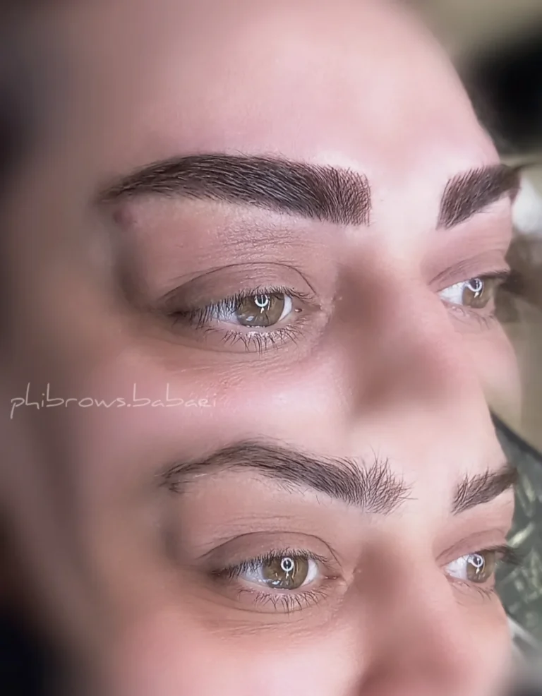 ترمیم ابرو نچرال مرکز تخصصی میکروبلیدینگ بابایی