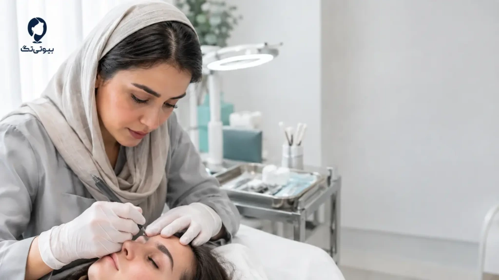 میکروبلیدینگ ابرو در قم توسط پیگمنتر متخصص