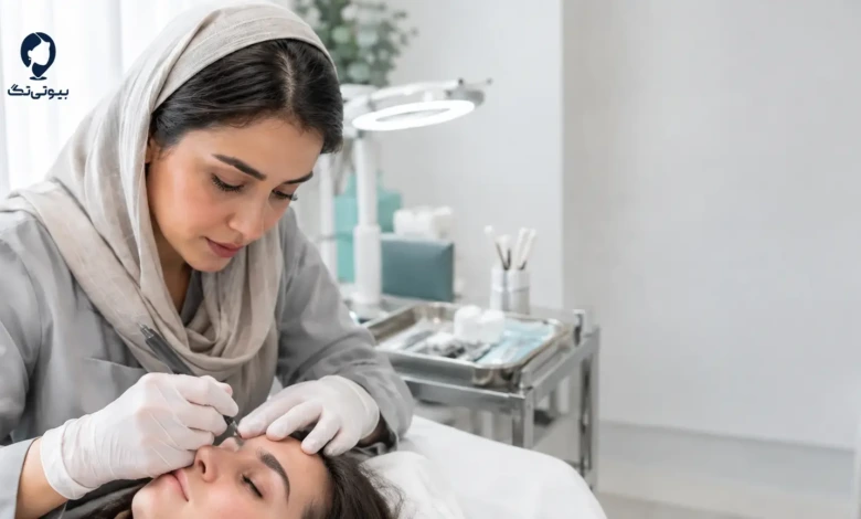 میکروبلیدینگ ابرو در قم توسط پیگمنتر متخصص