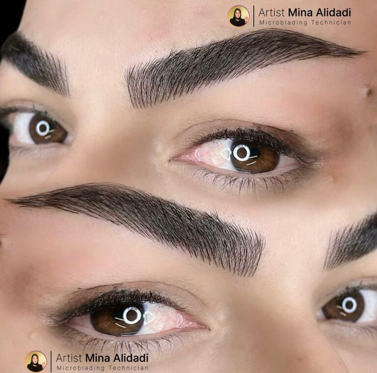 تتو ابرو طبیعی