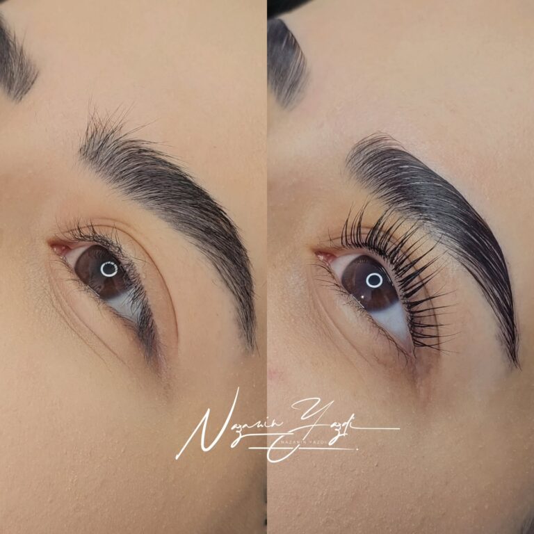 نمونه کار خدمات ابرو میکروبلیدینگ نازنین یزدی